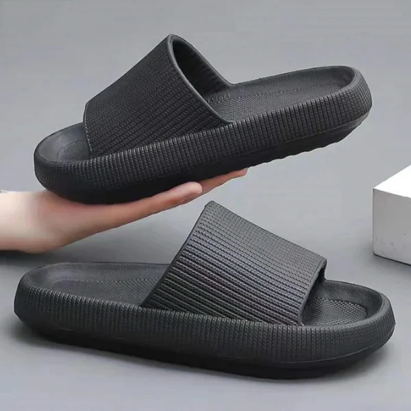 Cloud Slippers for Men | Flip Flops Beach Sandals | Bathroom Non-Slip Slides | Indoor House Shoes for Men and Women - Image 5
